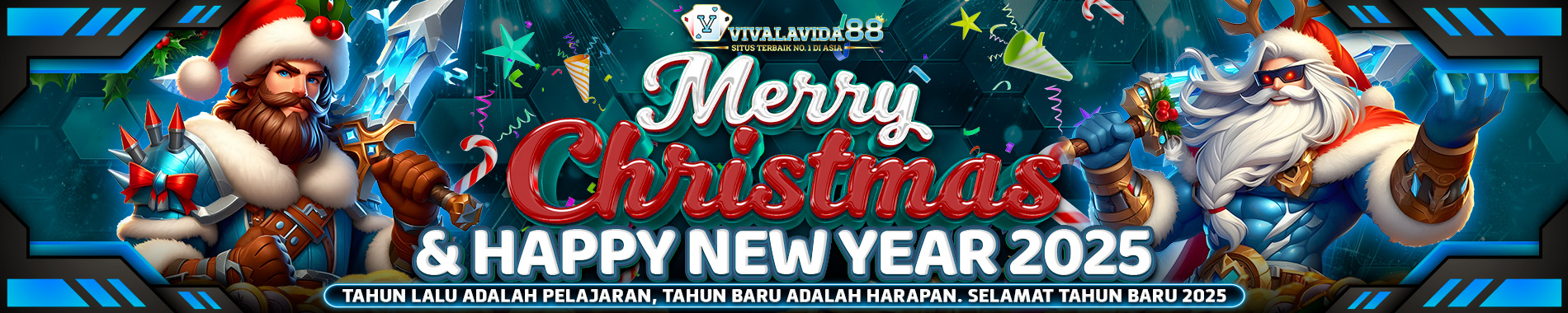 MERRY CHRISTMAS & HAPPY NEW YEAR 2025 VIVALAVIDA88